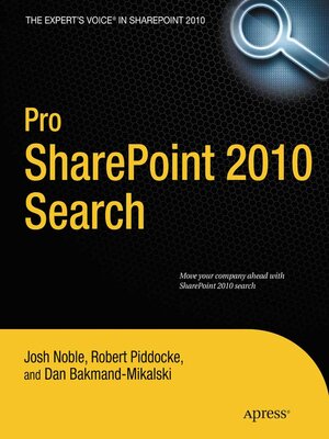 cover image of Pro SharePoint 2010 Search
